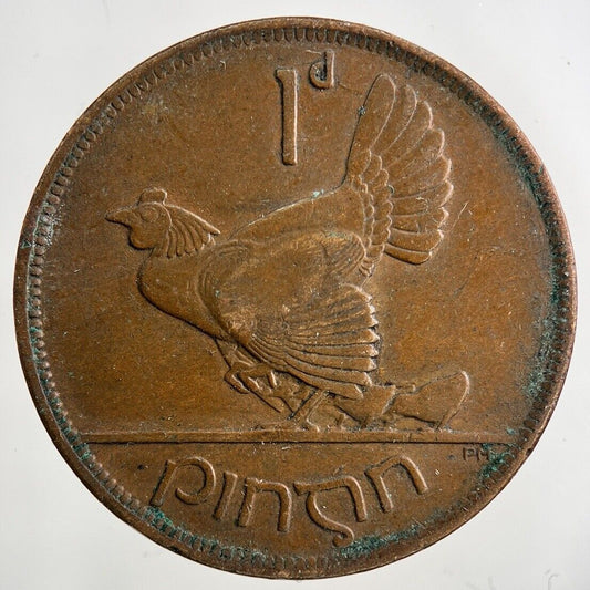 1928 Irish One Penny Coin | Fine Collectable Grade