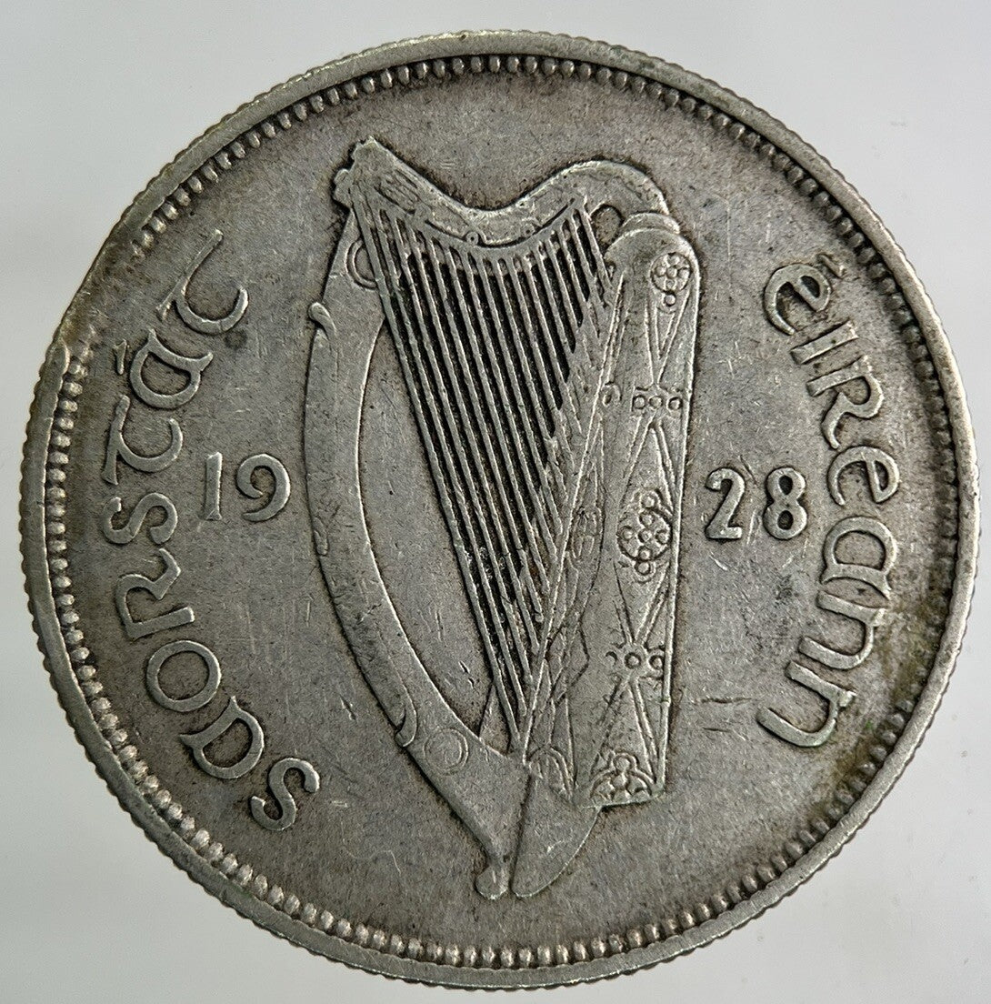 1928 Irish Florin Silver Coin | Fine Collectable Grade