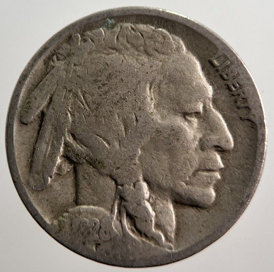 1928 US USA Buffalo Indian Head Nickel 5 Cents Coin | Collectable Grade | a3866