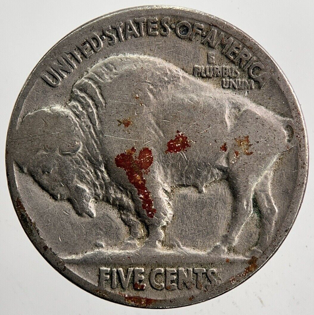 1928 US USA Buffalo Indian Head Nickel Coin | Collectable Grade | a5957