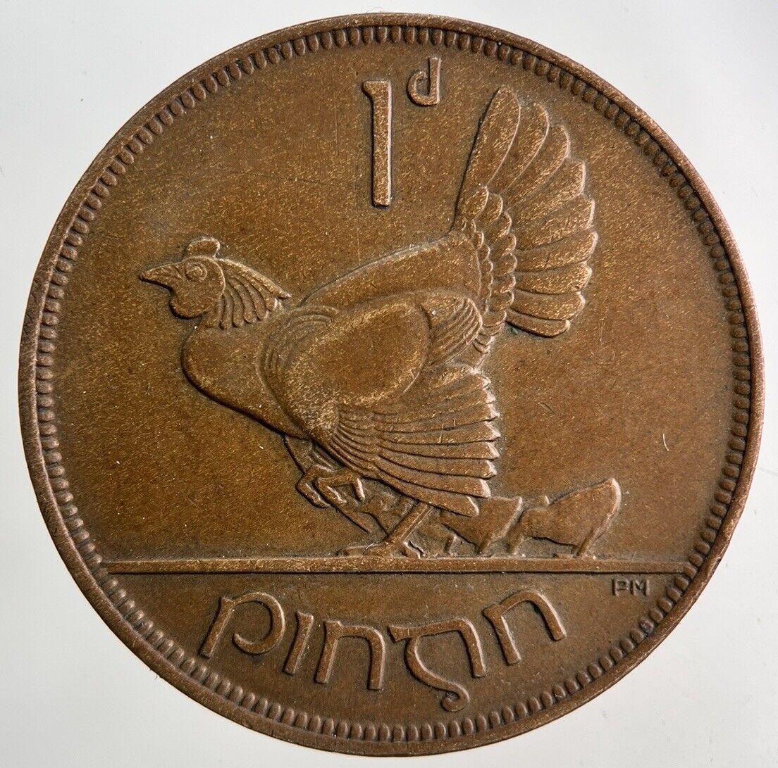 1928 Irish One Penny Coin | Very High Grade