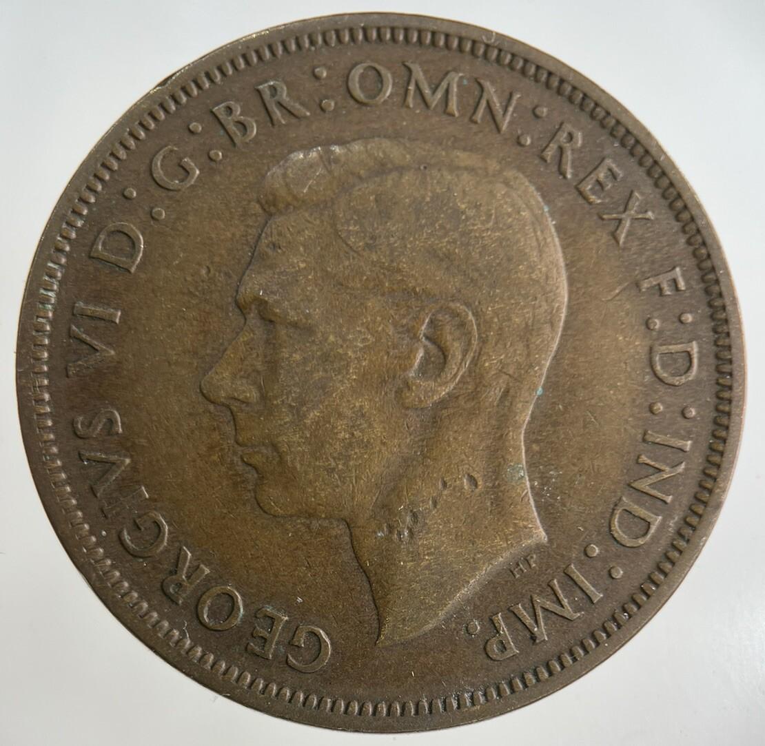 1939 George VI One Penny Coin | Fine Collectable Grade