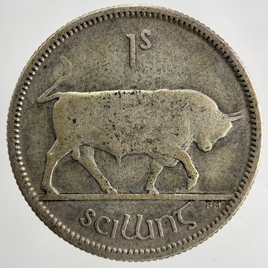 1928 Irish Shilling Silver Coin | Collectable Grade
