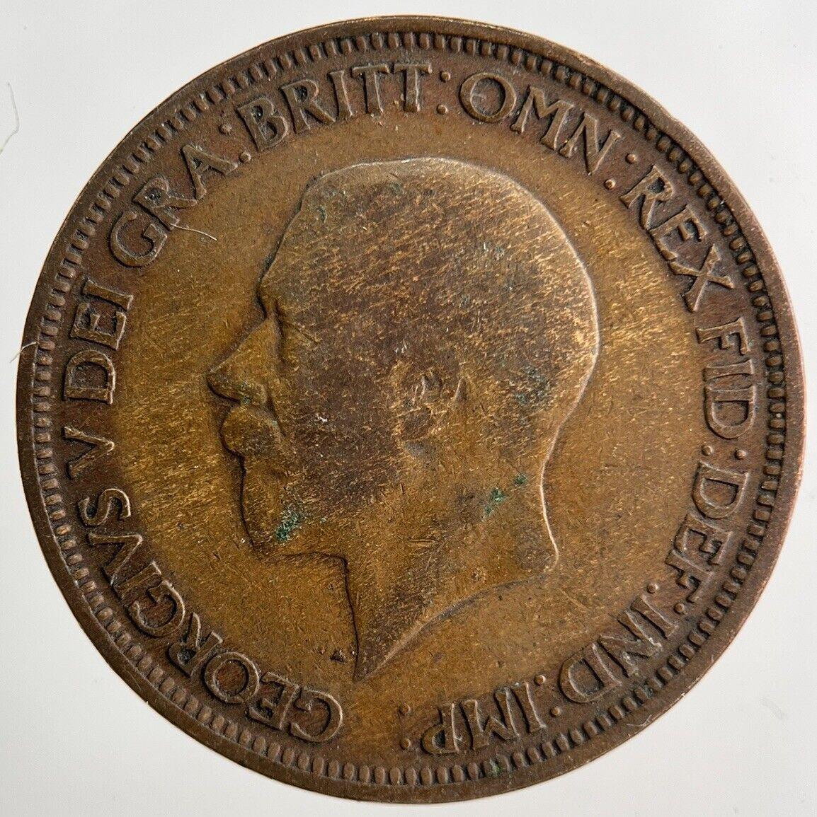 1929 George V Half-Penny Coin | Collectable Grade