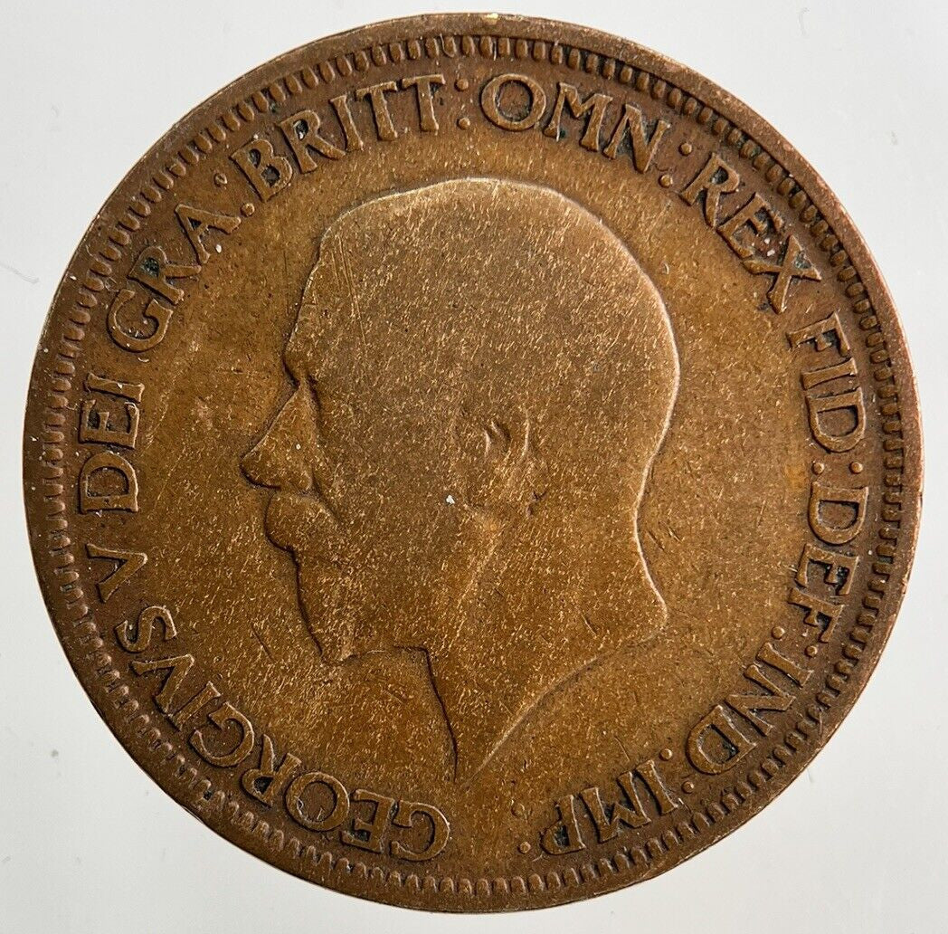 1929 George V Half-Penny Coin | Collectable Grade
