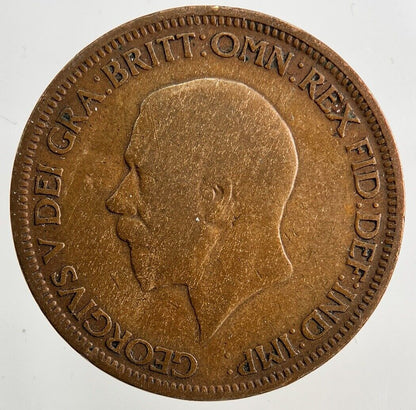 1929 George V Half-Penny Coin | Collectable Grade