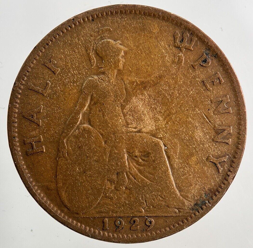 1929 George V Half-Penny Coin | Collectable Grade