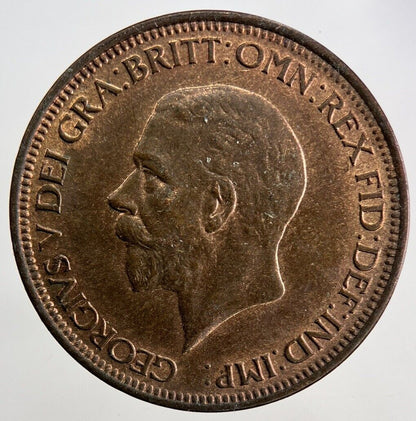1929 George V Half-Penny Coin | Very High Grade