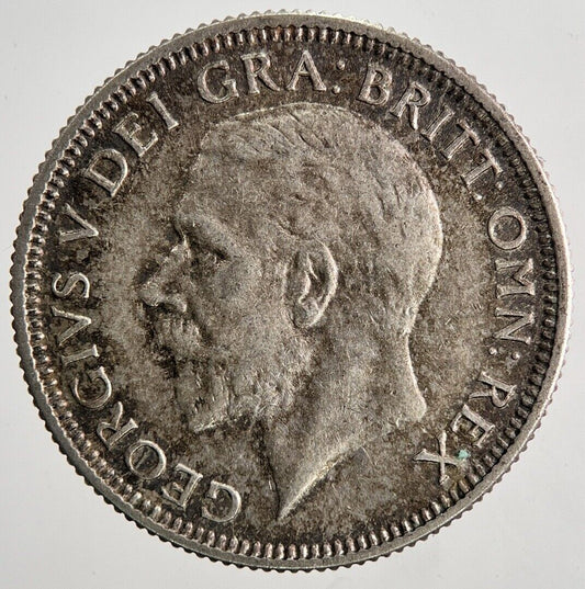 1929 George V Shilling Silver Coin | Very High Grade | a6675