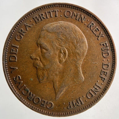 1929 George V One Penny Coin | Very High Grade