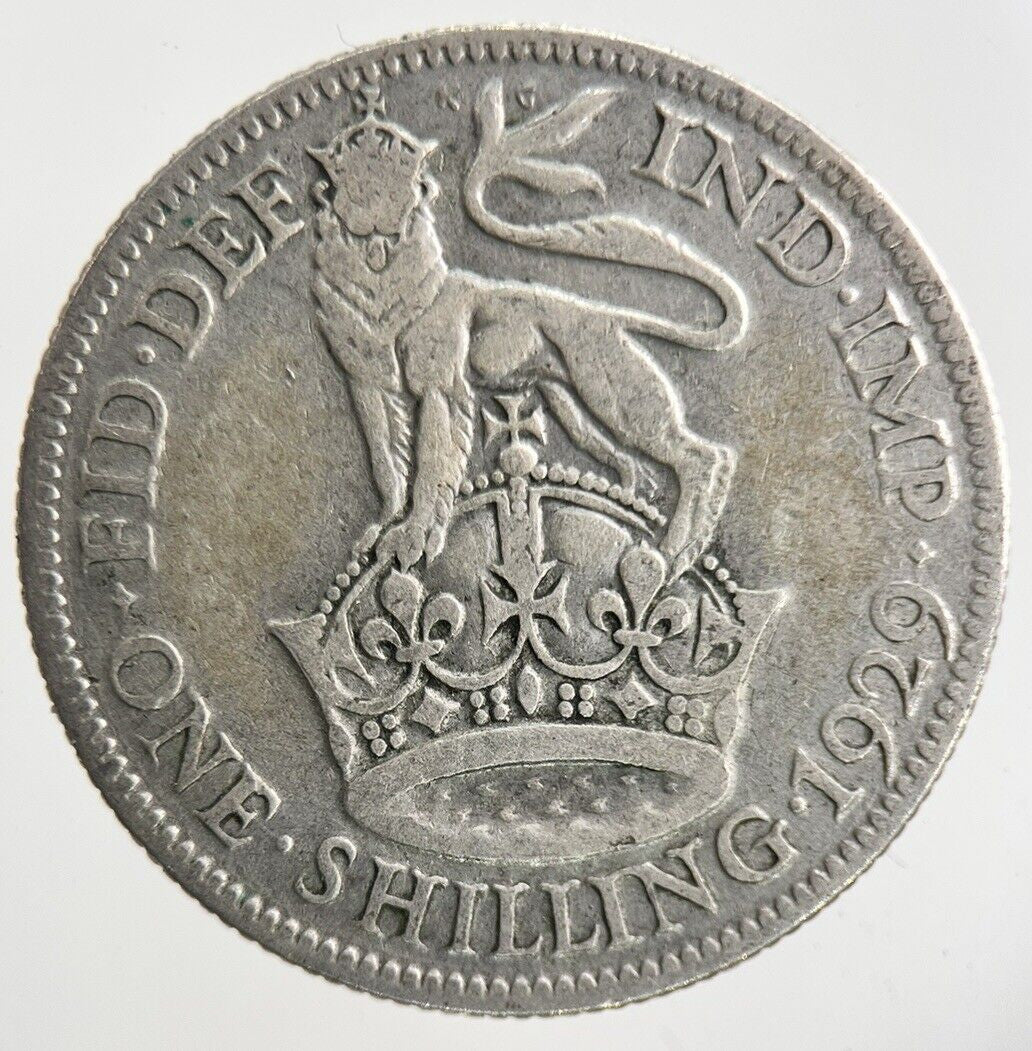 1929 George V Shilling Silver Coin | Collectable Grade