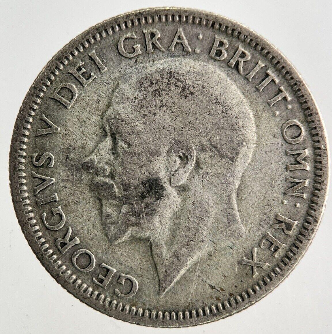 1929 George V Shilling Silver Coin | Fine Collectable Grade