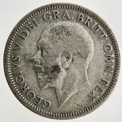 1929 George V Shilling Silver Coin | Fine Collectable Grade
