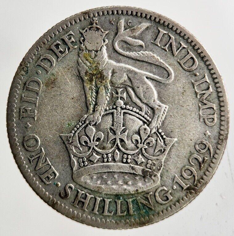 1929 George V Shilling Silver Coin | Collectable Grade