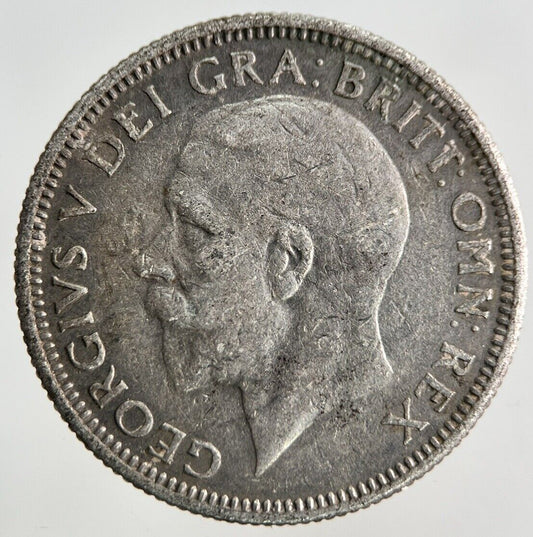 1929 George V Shilling Silver Coin | Collectable Grade