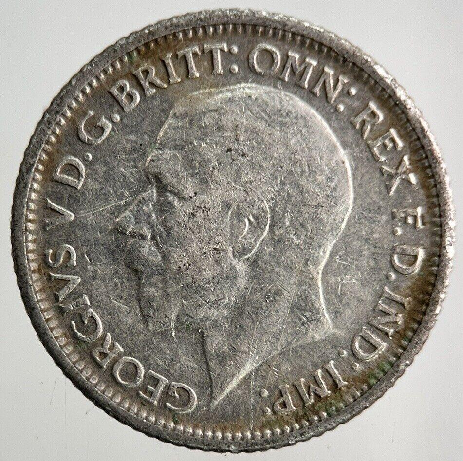 1929 George V Sixpence Silver Coin | Fine Collectable Grade