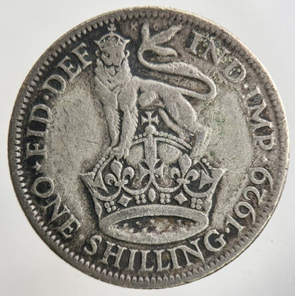 1929 George V Shilling Silver Coin | Collectable Grade