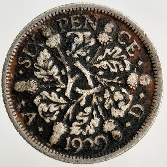 1929 George V Sixpence Silver Coin | Collectable Grade