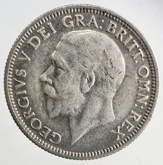 1929 George V One Shilling Silver Coin | Fine Collectable Grade