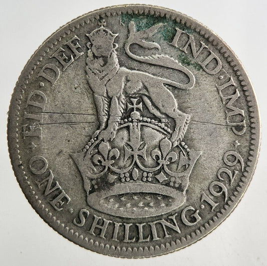 1929 George V One Shilling Silver Coin | Collectable Grade