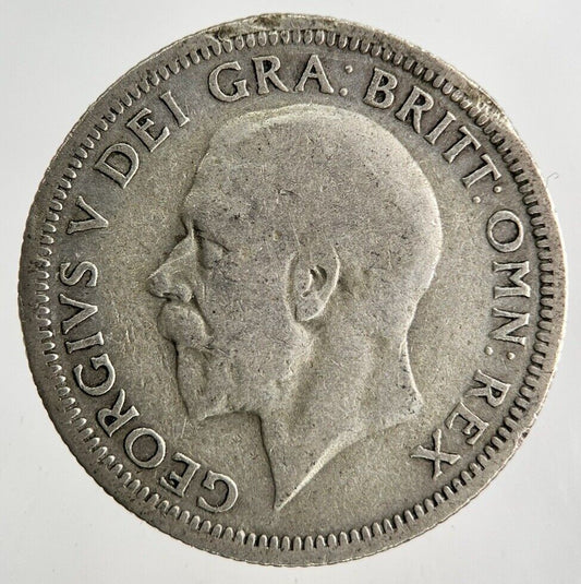 1929 George V Shilling Silver Coin | Fair Grade