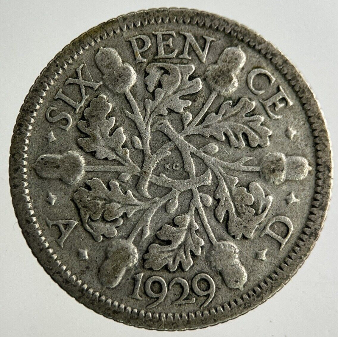 1929 George V Sixpence Silver Coin | Collectable Grade