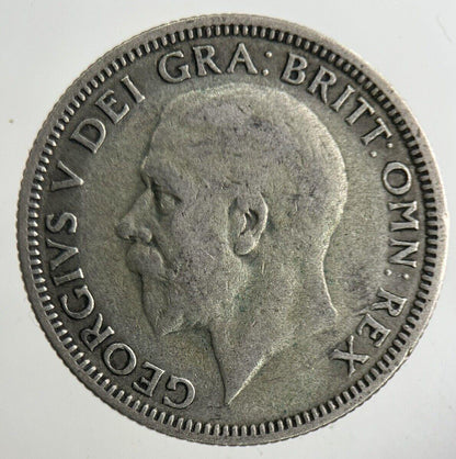 1929 George V Shilling Silver Coin | Fine Collectable Grade
