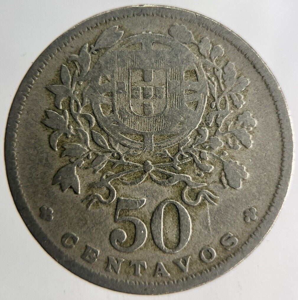 1929 Portugal 50 Centavos Coin | Collectable Grade