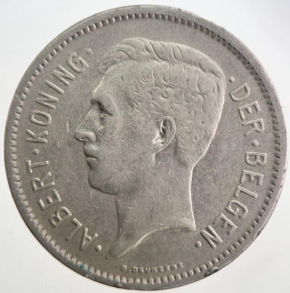 1930 Belgium 5 Francs Coin | Collectable Grade | a7617