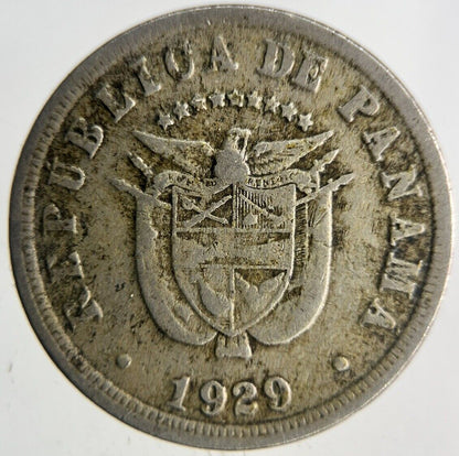 1929 Panama 5 Centesimos Coin | Fine Collectable Grade