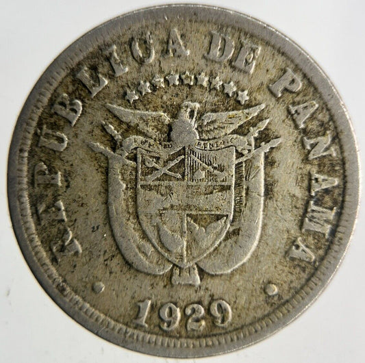 1929 Panama 5 Centesimos Coin | Fine Collectable Grade