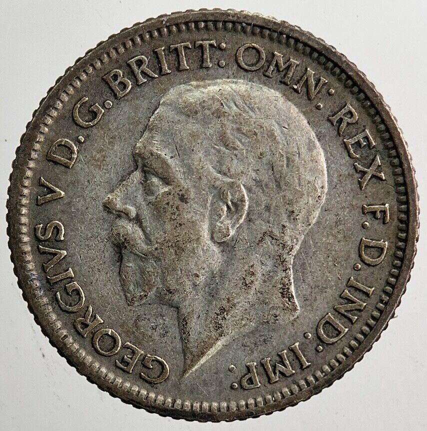 1929 George V Sixpence Silver Coin | Very High Grade | a5440