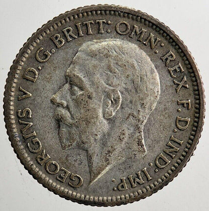 1929 George V Sixpence Silver Coin | Very High Grade | a5440