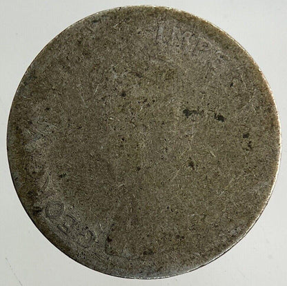 1929 South Africa Threepence Silver Coin | Worn Grade