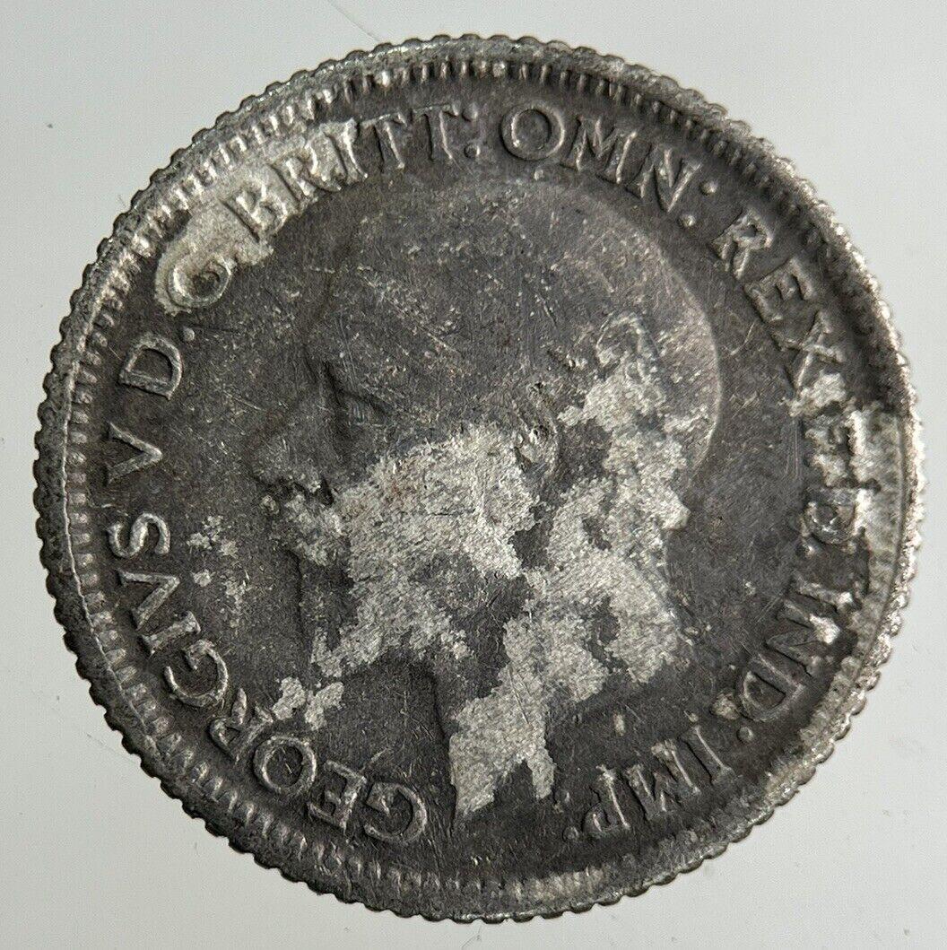1929 George V Sixpence Silver Coin | Fine Collectable Grade
