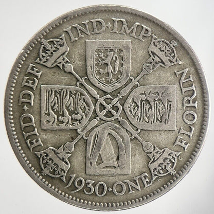 1930 George V Florin Silver Coin | Collectable Grade