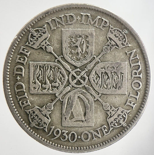 1930 George V Florin Silver Coin | Collectable Grade