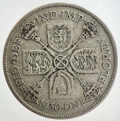1930 George V Florin Silver Coin | Collectable Grade