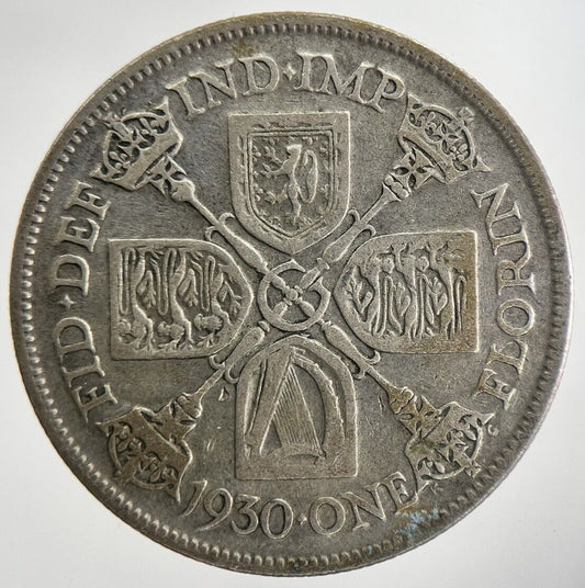 1930 George V Florin Silver Coin | Collectable Grade
