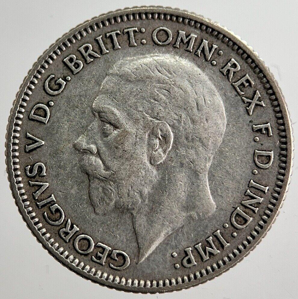 1930 George V Sixpence Silver Coin | Very High Grade | a8619