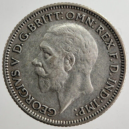1930 George V Sixpence Silver Coin | Very High Grade | a8619
