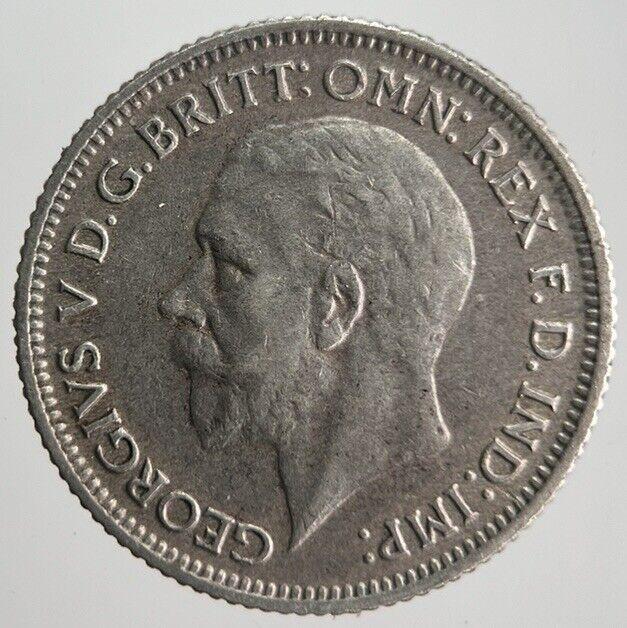 1930 George V Sixpence Silver Coin | Very High Grade | a4508