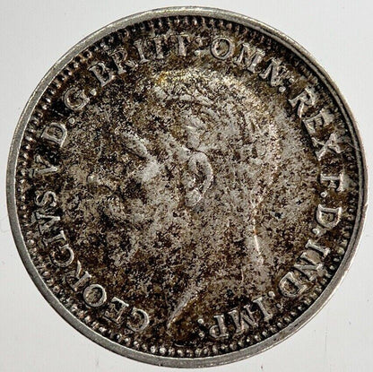 1930 George V Threepence Silver Coin | Very High Grade | a8749