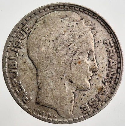 1930 France 10 Francs Silver Coin | Fine Collectable Grade