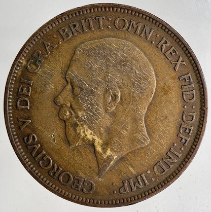 1930 George V One Penny Coin | Fine Collectable Grade