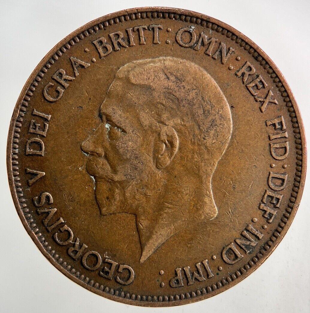 1930 George V One Penny Coin | Fine Collectable Grade