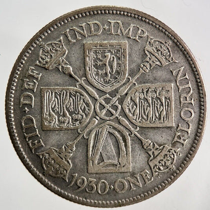 1930 George V Florin Silver Coin | Collectable Grade
