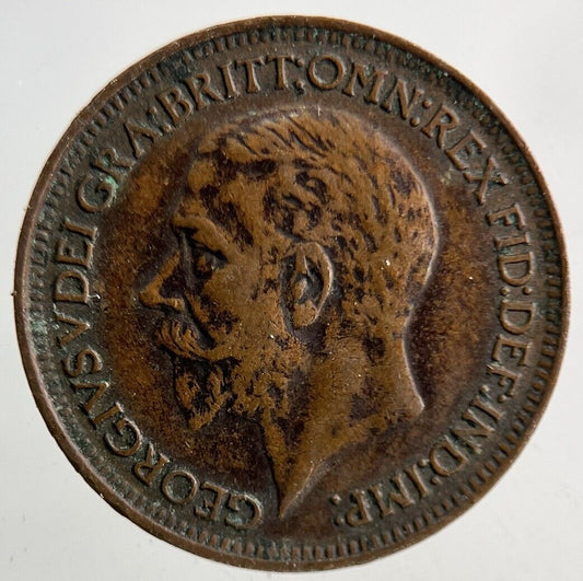 1930 George V Farthing Coin | Fine Collectable Grade