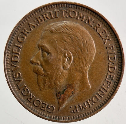1930 George V Farthing Coin | Very High Grade