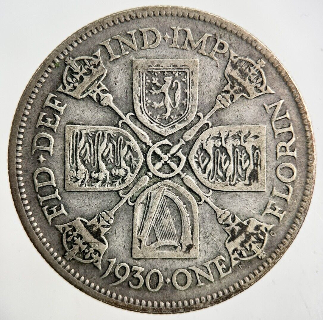 1930 George V Florin Silver Coin | Collectable Grade